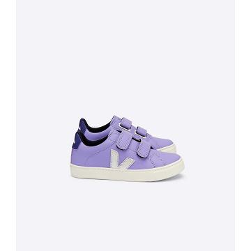 Kids' Veja ESPLAR CHROMEFREE Sneakers Purple | ZA 830GSO